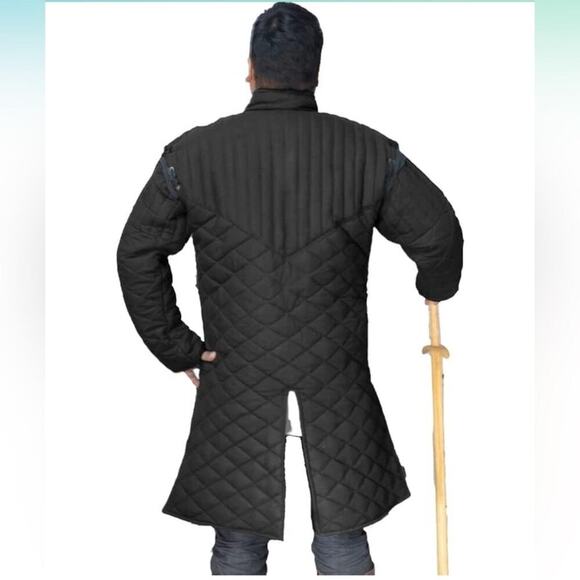 Gambeson Quilted Costumes Padded Armor for Renaissance and Cosplay for medievals - Picture 2 of 5
